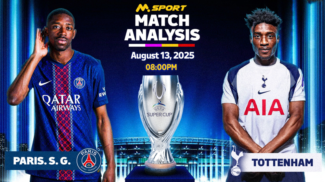 PSG vs Tottenham: Ballon d’Or Fav Dembele vs Starboy Kudus, Enrique vs Thomas Frank in Super Cup Final